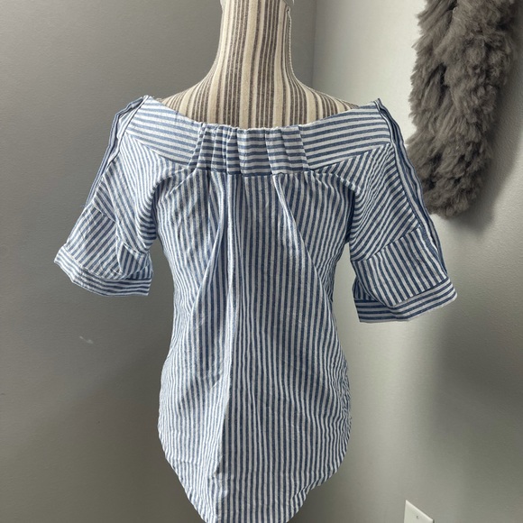 Preppy Summer Boatneck Top - Picture 5 of 5